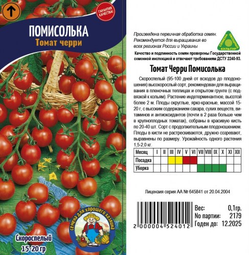 Томат Черри Помисолька