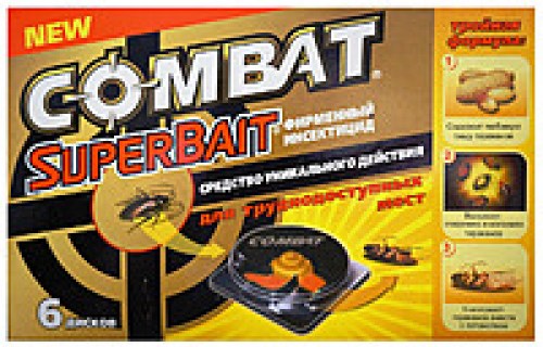 COMBAT SuperBait ловушка 6шт